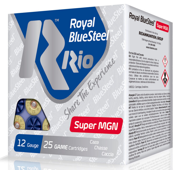 RIO AMMUNITION RBSSM40BB Royal BlueSteel Super Magnum 12 Gauge 3.5" 1-3/8 oz BB