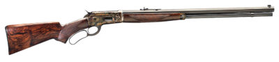 Davide Pedersoli 010S738457 1886 Sporting Full Size 45-70 Gov 8+1 26″ Blued Octagon Steel Barrel, Blued Steel Receiver, Walnut Fixed Stock, Right Hand