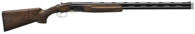 F.A.I.R. FRDC411230 Carrera One  Full Size 12 Gauge Break Open 2.75″ 2rd 30″ Black Over/Under Vent Rib Barrel, Black Stainless Steel Engraved Receiver, Fixed Walnut Stock, Right Hand