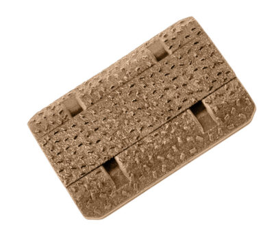 AR-15 M-LOK RAIL COVER TYPE 2 POLYMER RAIL COVER TYPE 2 M-LOK POLYMER 1.5” FOR AR-15 FDE 6/PACK