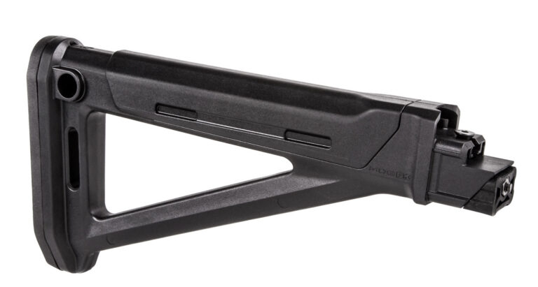 QD SCOPE MOUNT 34MM W/ 1.5'' OFFSET MOE AK FIXED STOCK FOR AK-47/74 BLACK