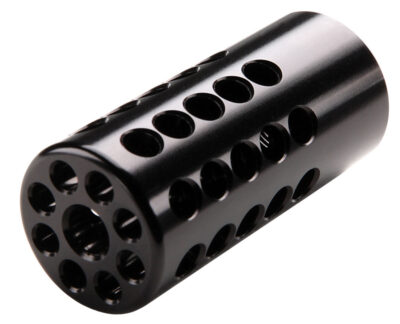 RUGER 10/22 COMPENSATOR 22 CALIBER COMPENSATOR 22 CALIBER 1/2-28 ALUMINUM GLOSS BLACK