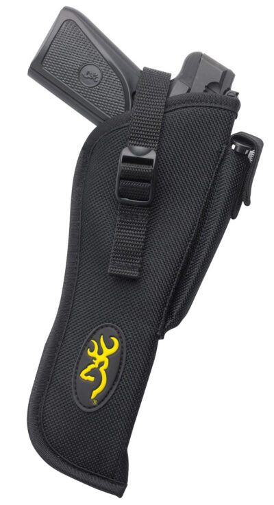 BRO BUCK MARK HOLSTER WITH MAG POUCH BLK NYLON
