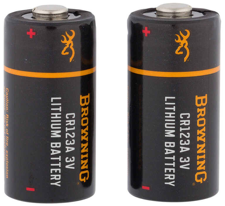 Browning 3742000 CR123A Lithium Batteries  3 Volt 1 (2 PK)