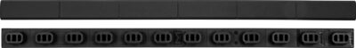 AR-15 M-LOK RAIL COVER TYPE 1 POLYMER RAIL COVER TYPE 1 M-LOK POLYMER 9.5” FOR AR-15 BLACK 2/PACK