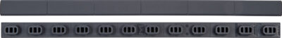 AR-15 M-LOK RAIL COVER TYPE 1 POLYMER RAIL COVER TYPE 1 M-LOK POLYMER 9.5” FOR AR-15 GRAY 2/PACK