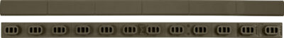 AR-15 M-LOK RAIL COVER TYPE 1 POLYMER RAIL COVER TYPE 1 M-LOK POLYMER 9.5” FOR AR-15 ODG 2/PACK