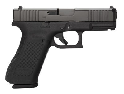 Glock PA455S201 G45 Gen5 9mm Luger 4.02″ 10+1 Black Black nDLC Front Serrations