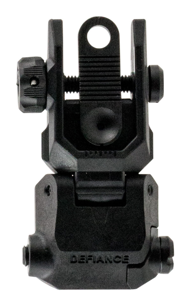 REAR FLIP-UP SIGHT BLK POLY