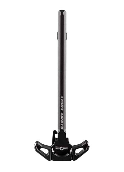 Patriot Ordnance Factory 01543 Strike Eagle Charging Handle AR-10 Black Anodized Aluminum, Ambidextrous