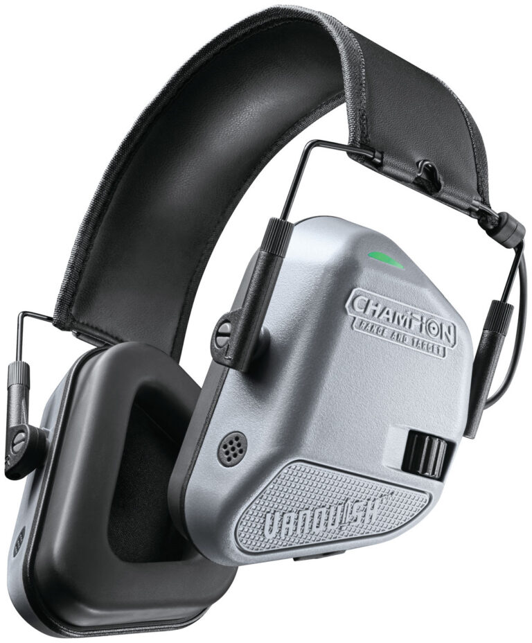 Champion Targets 40978 Vanquish Muff Over the Head Rechargeable Li-ion Gray/Black