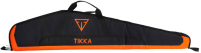 Beretta USA FO3200188099 Tikka X Gun Case 600D Polyester Black with Orange Trim