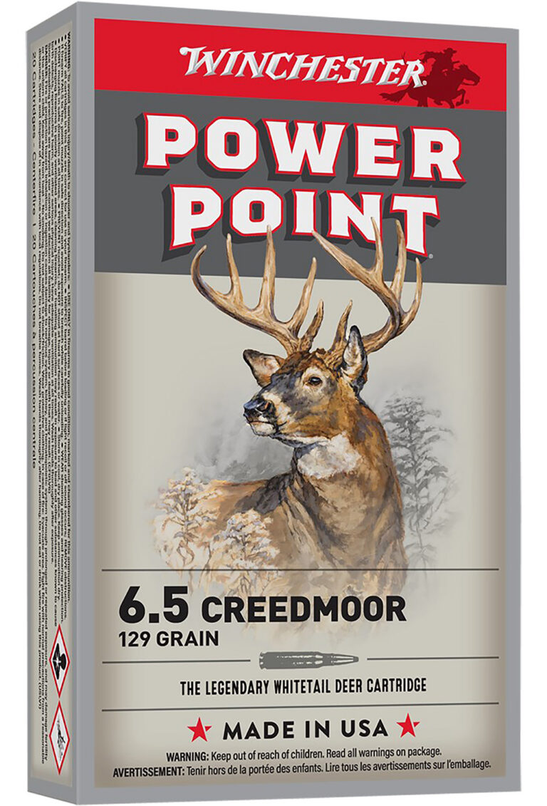 Winchester Super-X Rifle Ammo 6.5 Creedmoor 129 gr. Power-Point 20 rd.