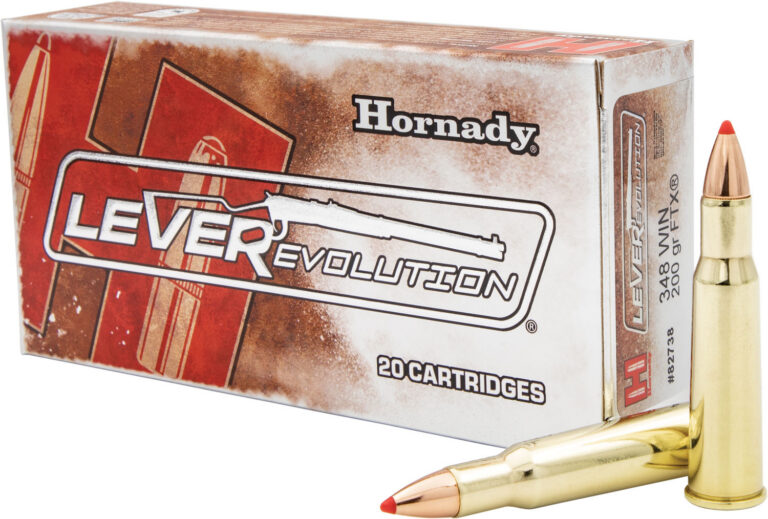 LEVEREVOLUTION 348 WINCHESTER AMMO LEVEREVOLUTION 348 WINCHESTER 200GR FTX POLYMER TIP 20/BOX