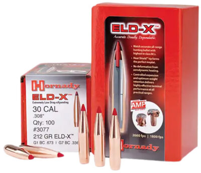 ELD-X 6MM (0.243”) BULLETS ELD-X 6MM CAL (0.243”) 90GR POLYMER TIP BOAT TAIL 100/BOX