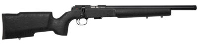 CZ-USA 02359 CZ 457 Pro Varmint SR Full Size 22 LR 5+1 16.50″ Black Steel Threaded Barrel Black Steel Receiver Black Fixed Boyd’s Stock Right Hand