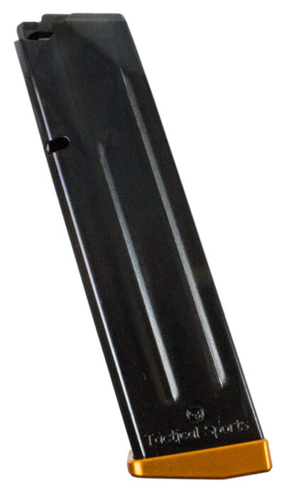 CZ Magazine Tactical Sport Orange 9MM 20RD Orange Aluminum Base Pad