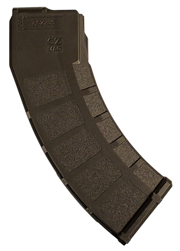 CZ Rifle Magazine 7.62X39 30 rd. Black w/window Fits Bren 2