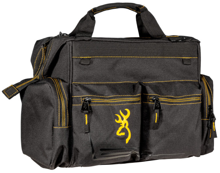 Browning 121095899 Shooting Bag Black & Gold Black & Gold Shooting Bag
