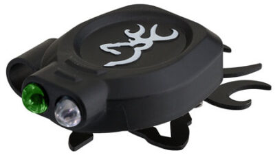 Browning 3716110 Buck Mark Cap Light 6/13 Lumens Green/White LED Bulb Black