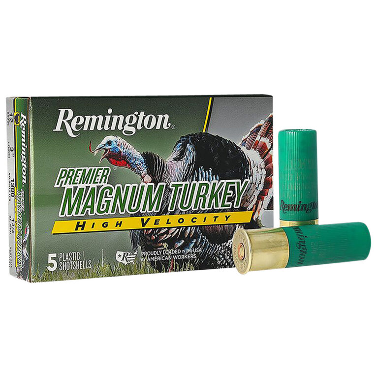 PREMIER MAGNUM TURKEY HV 12 GAUGE 3'' #5 SHOT SHOTGUN AMMO PREMIER MAGNUM TURKEY HV 12 GAUGE 3'' 1-3/4'' #5 SHOT 5/BOX