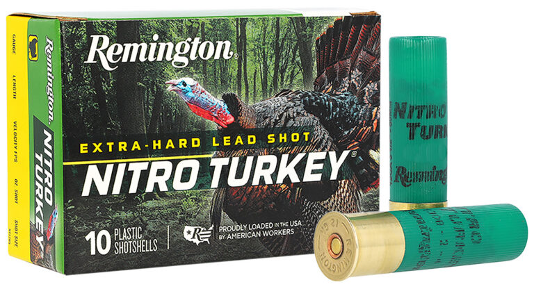Remington Nitro Turkey Extended Range Magnum Loads 12 ga. 2.75 in. 1 1/2 oz. 4 Shot 10 rd.