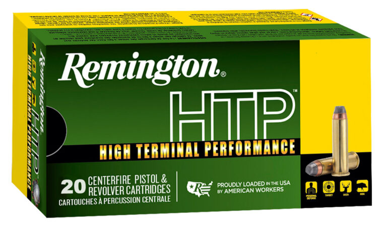 Remington Ammunition 22237 HTP 357Mag 110gr Semi Jacketed Hollow Point 20 Per Box/25 Case