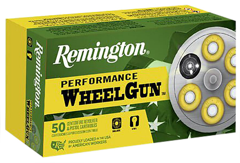 Remington Ammunition 22273 Performance WheelGun 38ShortColt 125gr Lead Round Nose 50 Per Box/10 Case