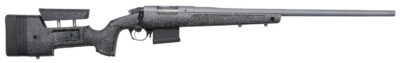 Bergara Rifles BPR2065PRC Premier HMR Pro 6.5 PRC 2+1 26″ Threaded Barrel, Tactical Gray Cerakote, Black with Gray Fleck Stock