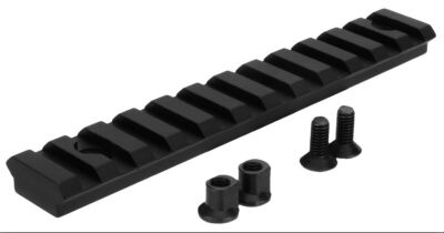 TacFire MAR103 KeyMod Picatinny Rail 5 Inch 11 Slots  Black