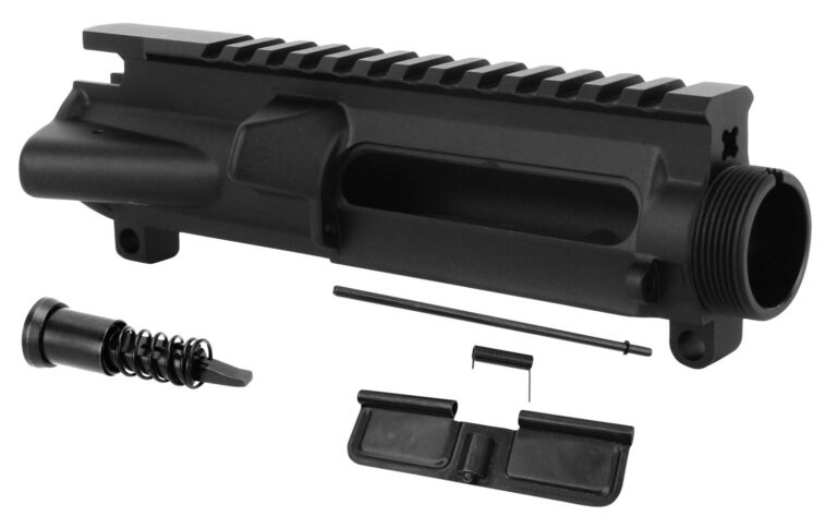 TacFire UP01C AR-15 Stripped Upper Receiver Black Hardcoat Anodized