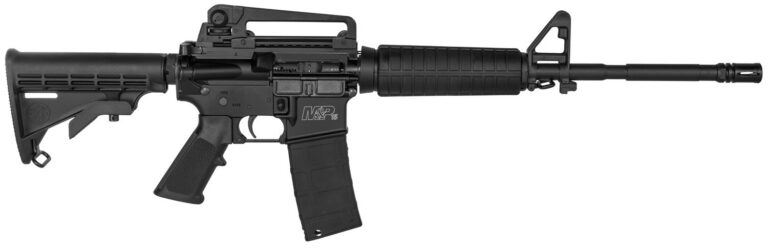 Smith & Wesson LE 311000 M&P15 with Carry Handle
Semi-Automatic 223 Remington/5.56 NATO 16" 30+1 6-Position Black Stk Black