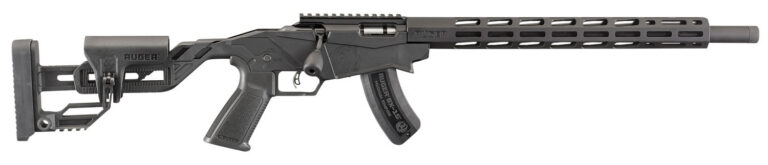 Ruger 8403 Precision Rimfire 17 HMR 9+1 18" Threaded 1137 Alloy Steel Barrel, Hard Coat Anodized Finish, Adjustable Quick-Fit Precision Stock, 0 MOA Picatinny Rail, Optics Ready