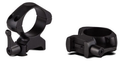 Konus 7406 Steel Rings  Matte Black 1″ Quick Release High 0 MOA
