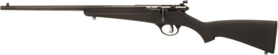 Savage Arms 13843 Rascal  Youth 22 LR 1rd 16.13″ Matte Black Sporter Barrel, Matte Black Carbon Steel Receiver, Black Fixed Synthetic Stock, Left Hand