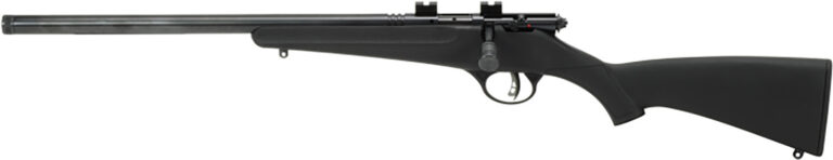 Savage 13841 Rascal FLV-SR 22 Short,Long,LR 1 16.13" Matte Black Blued Left Hand