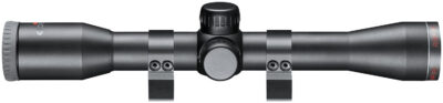 Tasco TRF432 Rimfire  with Rings 4x 32mm AO Obj 26 ft @ 100 yds FOV 1″ Tube Blac
