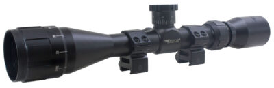 BSA 1739X40AO Sweet 17 Black Matte 3-9x 40mm AO 1″ Tube 30/30 Duplex Reticle Features Dovetail Rings
