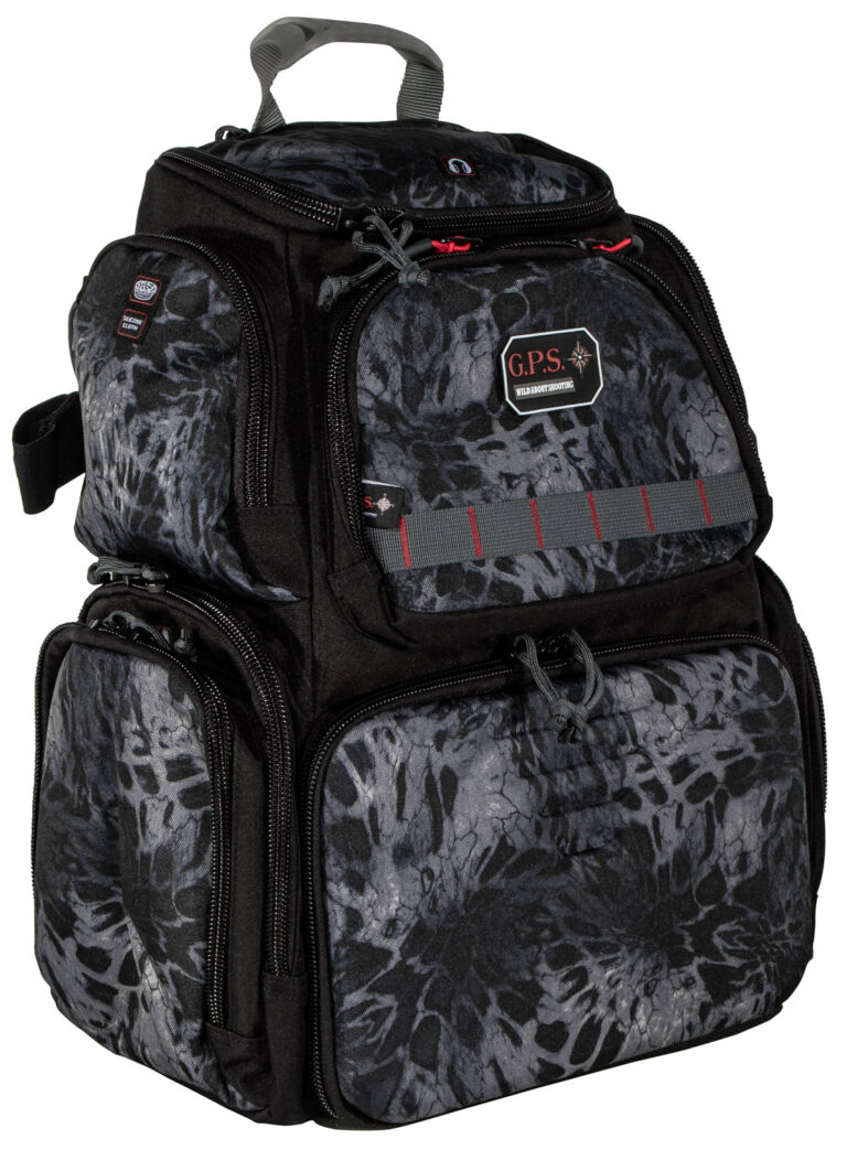 G*Outdoors 1711BPPMB Handgunner Backpack 600D Polyester 16" x 10" x 19" PRYM1 Bl