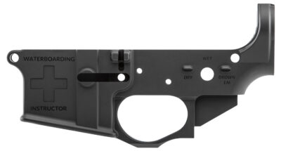 Spikes STLS033 Water Boarding Instructor AR Platform Multi-Caliber Black Hardcoa