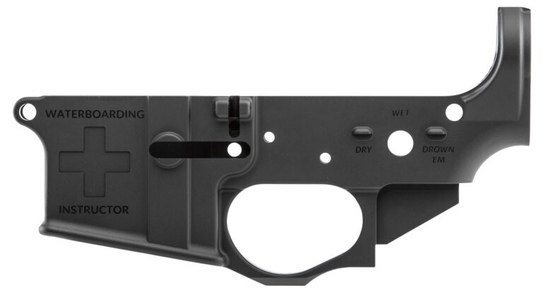 Spikes STLS033 Water Boarding Instructor AR Platform Multi-Caliber Black Hardcoa