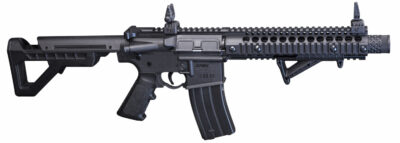 Crosman DSBR DPMS SBR Air Rifle CO2 177 25rd Shot Black Black Receiver Black 6 Position Stock