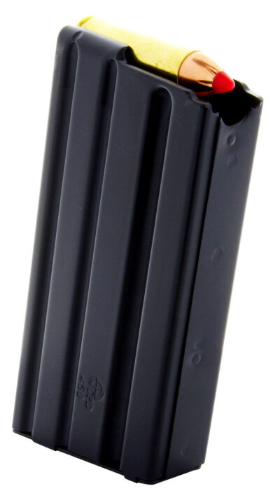 AR-15 MAGAZINE 450 BUSHMASTER STAINLESS STEEL BLACK AR-15 MAGAZINE 450 BUSHMASTER 5RD STAINLESS STEEL BLACK