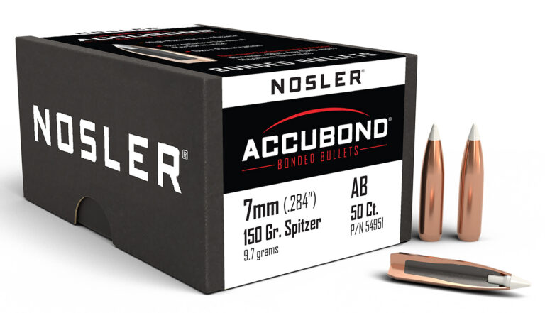 Nosler 54951 AccuBond7mm .284 150 GR Spitzer Point 50 Box