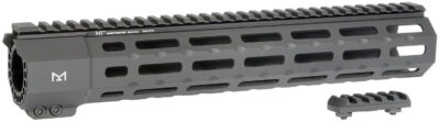 MIDWEST INDUSTRIES INC MISP12M SP-Series AR-15 6061 Aluminum Black Hard Coat Anodized 12.625″