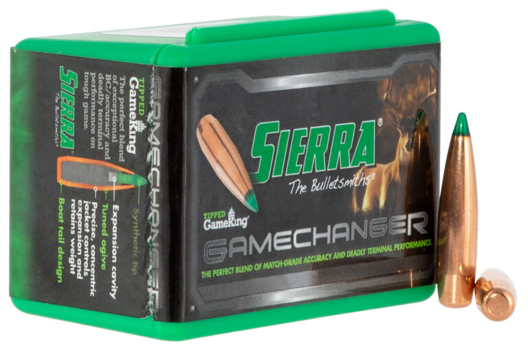 Sierra 4100T Tipped GameKing 6mm 90gr Hollow Point Boat Tail 50/Box