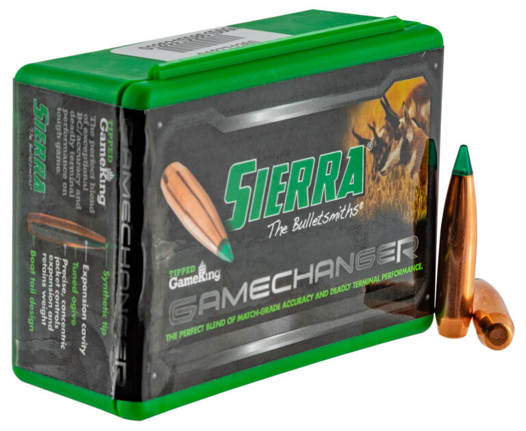 TIPPED GAMEKING BULLETS 264 CALIBER, 6.5MM (0.264'') 130GR TIPPED GAMEKING 50/BOX