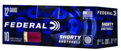 SHORTY 12 GAUGE 1-3/4” #4 SHOT SHOTGUN AMMO SHORTY 12 GAUGE 1-3/4” 15/16OZ #4 SHOT 10/BOX
