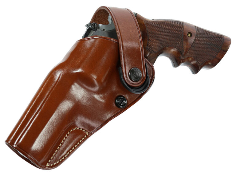 Galco DAO105 DAO  Tan Leather OWB/IWB S&W L Frame 686 Left Hand