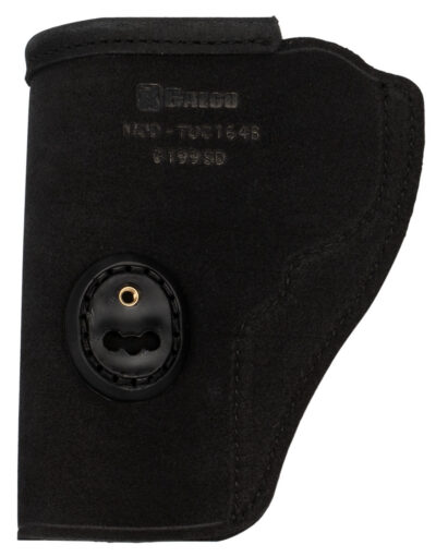 Galco TUC164B Tuck-N-Go 2.0  Black Leather IWB S&W J Frame 360 Ambidextrous